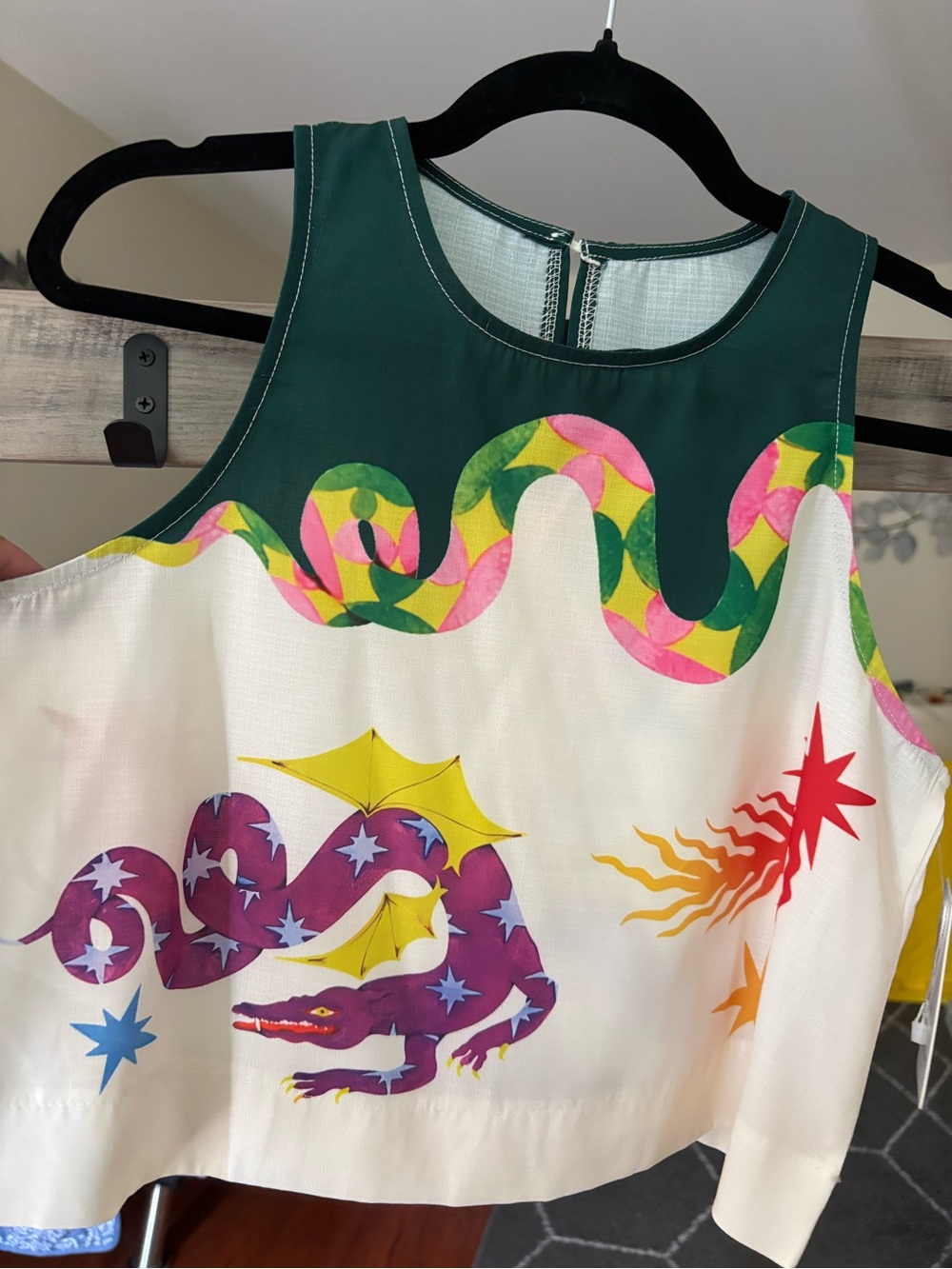 Women’s wonderland Printed Sleeveless tank Top